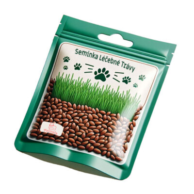 Semínka Léčebné trávy pro kočky – 25g