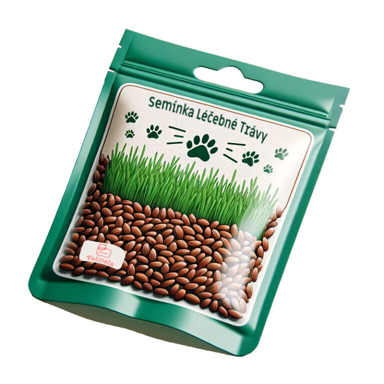 Semínka Léčebné trávy pro kočky – 25g