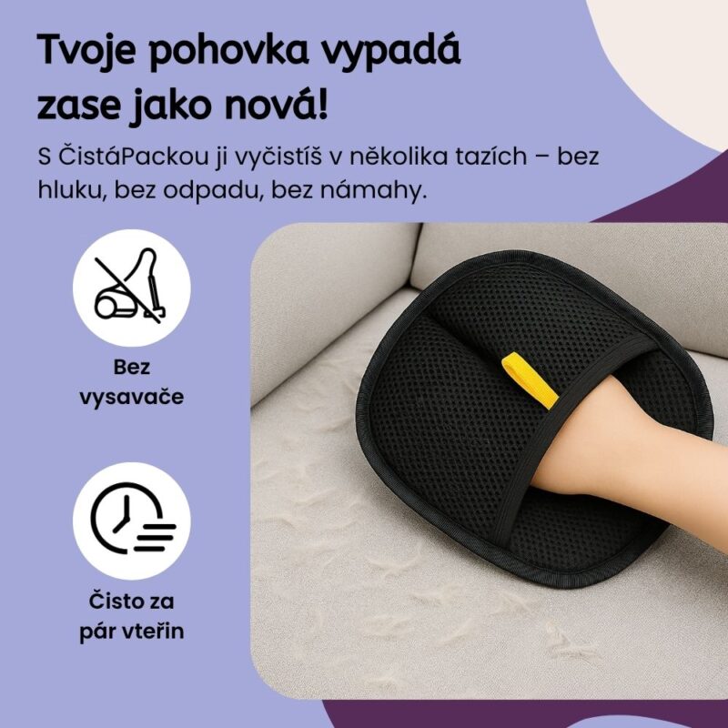 Rukavice na chlupy ČistáPacka - Image 3