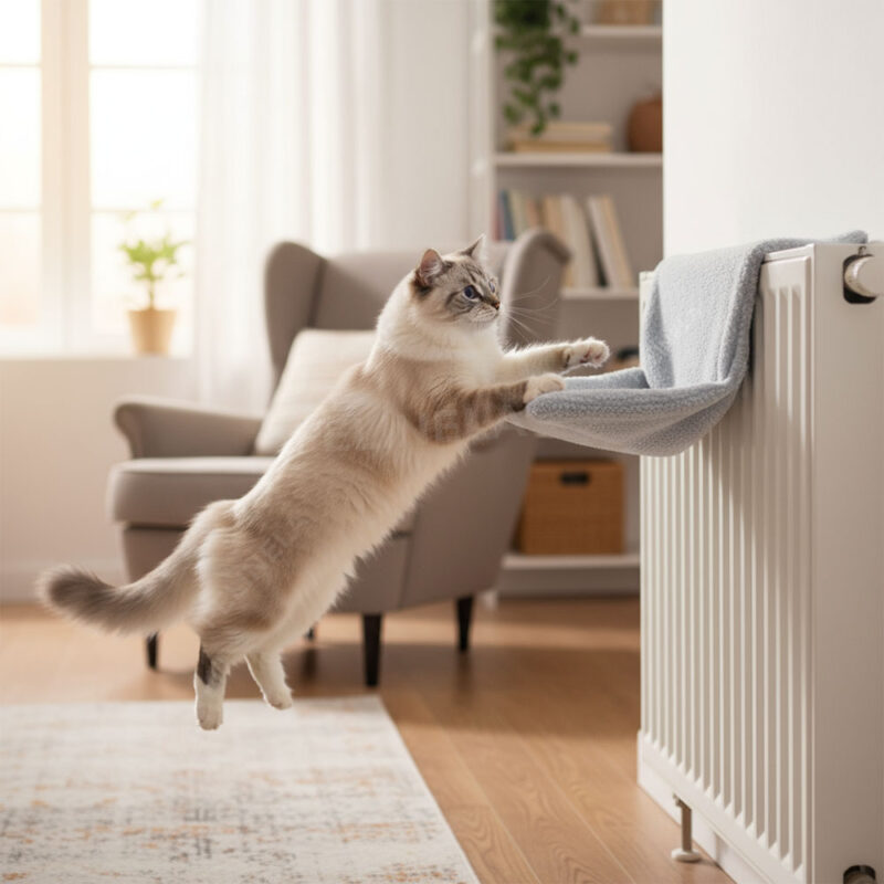 Kočičí pelíšek na radiátor CozyCat - Image 10