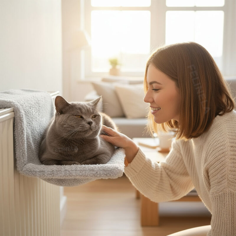 Kočičí pelíšek na radiátor CozyCat - Image 11