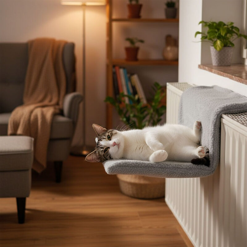 Kočičí pelíšek na radiátor CozyCat - Image 8