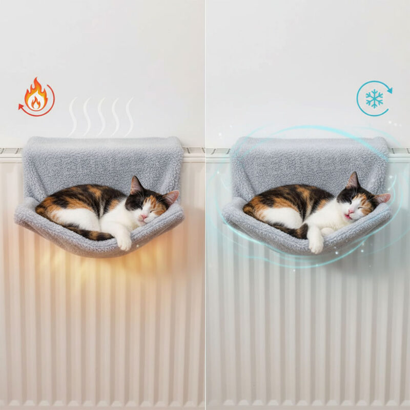Kočičí pelíšek na radiátor CozyCat - Image 3