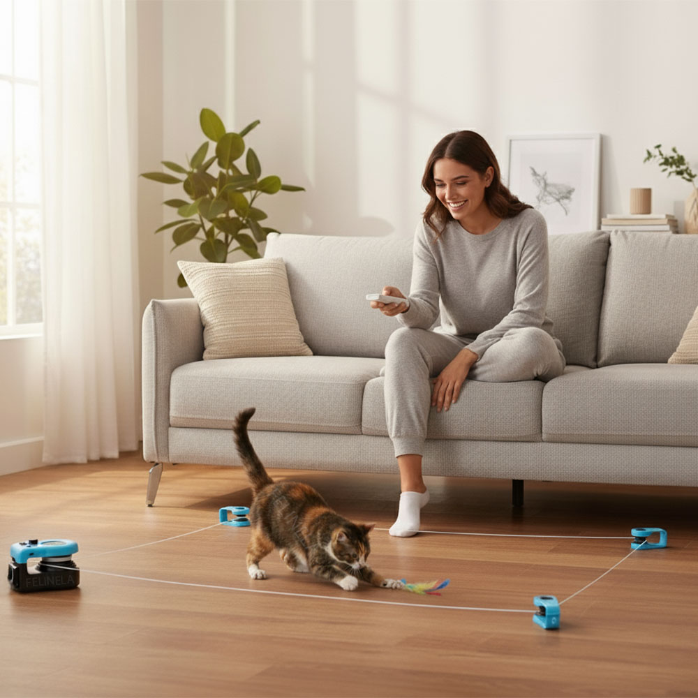 Lovecká dráha pro kočky HunterLoop - Obrázek 12