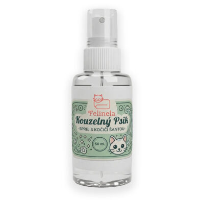 Kouzelný Psik – sprej s kočičí šantou - 50 ml