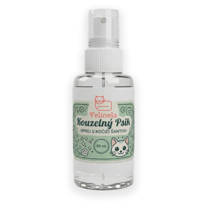 Kouzelný Psik – sprej s kočičí šantou - 50 ml