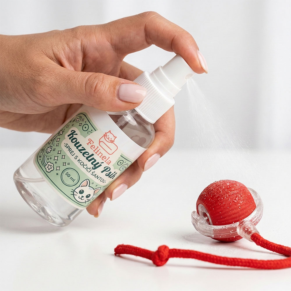 Kouzelný Psik – sprej s kočičí šantou - 50 ml - Obrázek 2