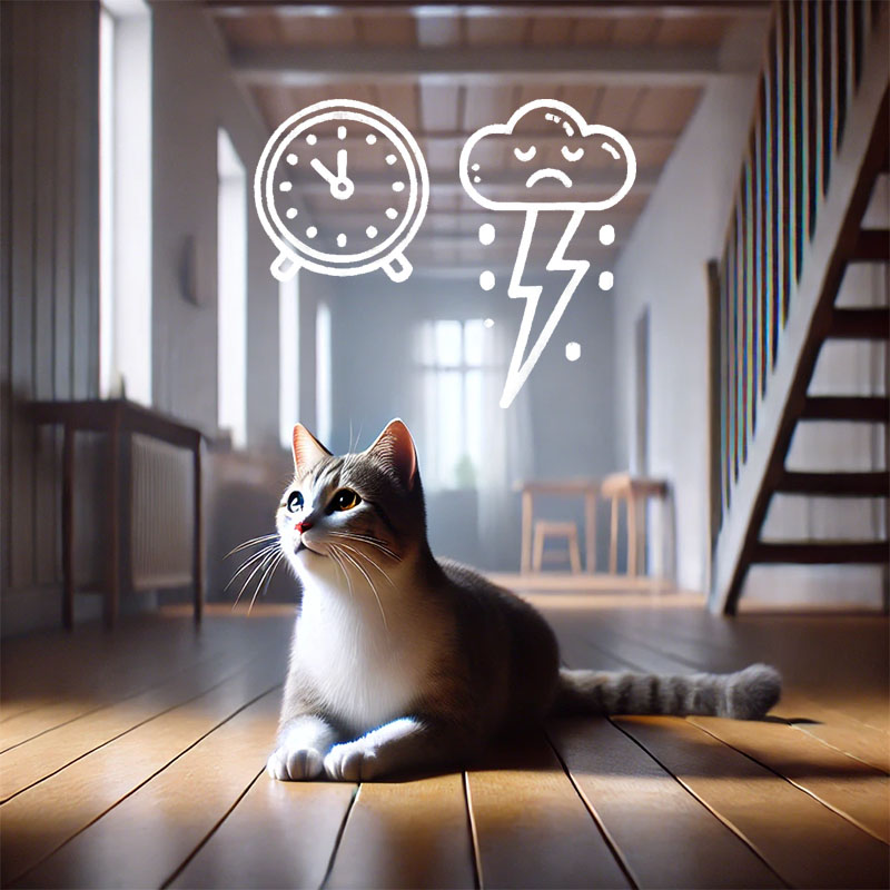 Kočka v hracím úkrytu KittyQuest